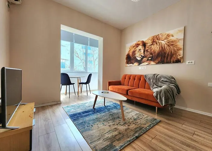 Toptani Deluxe Flat W 24h Check In * ティラナ